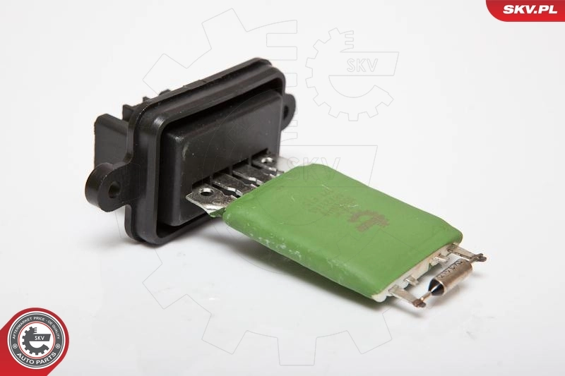 Resistor, interior blower